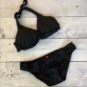 Victoria’s Secret Swim - Black Bikini, Halter top